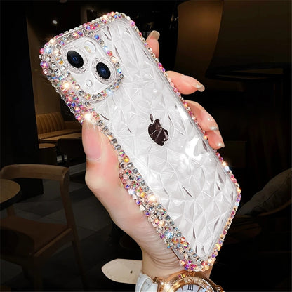 Glitter Diamond Transparent iPhone Case