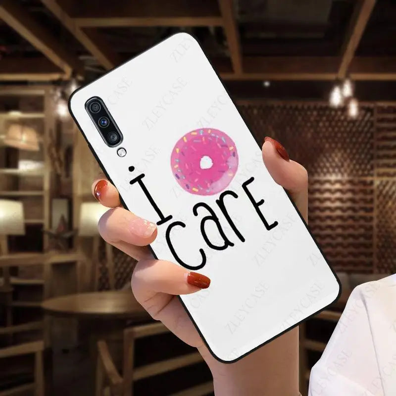 sweet food donuts funda Phone Cover For Samsung Galaxy A12 A13 A14 A20S A21S A22 A23 A32 A50 A51 A52 A53 A70 A71 A73 5G Cases