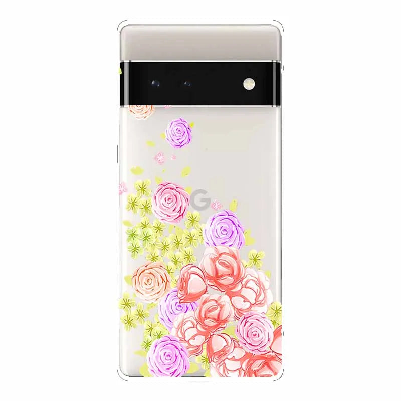 For Google Pixel 7A Case Pixel7a Transparent Soft TPU silicon Phone Cover For Google Pixel 7A Case GWKK3 GHL1X G0DZQ Clear Capa