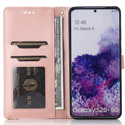 Shiny Case For Samsung Galaxy S23 S22 S21 FE S20 Ultar S9 S10 Plus A12 A13 A14 A52 A53 A72 A73 A51 A71 Wallet Flip Leather Case