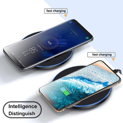 30W Fast Wireless Charger Pad for iPhone 14 13 12 11 Pro Max Samsung Galaxy S22 S21 S20 S10 S9 Xiaomi Wireless Charging Station