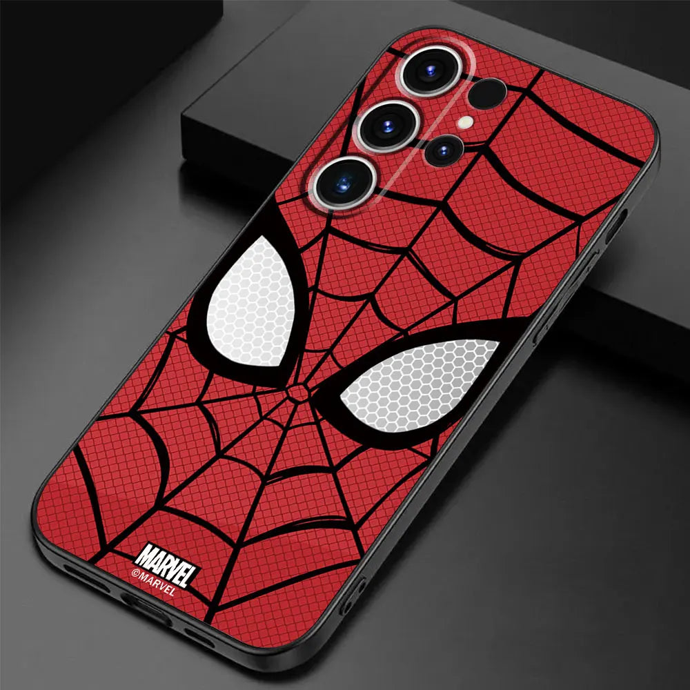 Phone Case for Samsung Galaxy S9 S10e S22 Plus S23 S20 FE S8 S7 S10 S21 Ultra 5G TPU Soft Marvel superhero Spider Man Cover