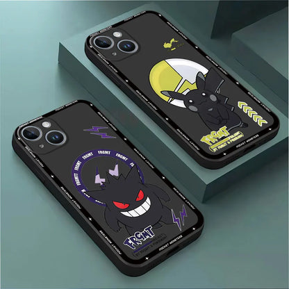 Pokemon Gengar Pikachu Phone Case for Motorola Moto One Fusion Plus Edge 30 Fusion Edge 30 Neo Edge 20 Pro Edge 20 Lite Cover