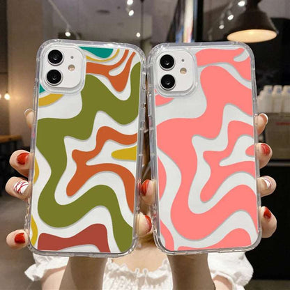 Abstract Cases For Samsung S23 Ultra Fundas S22 Plus S21 S20 FE Note 20 Ultra A54 A53 M14 M32 M23 M13 A72 A81 A70 A73 Soft Cover