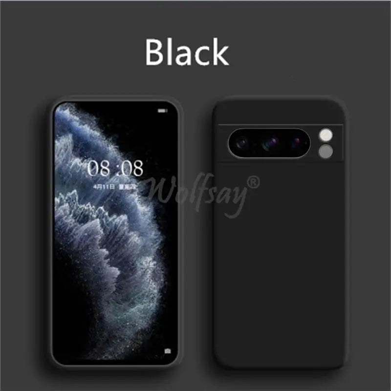 For Google Pixel 8 Pro Case Pixel 9 Pro XL Cover Liquid Silicone Rubber Protector TPU Case Pixel 8 Pro 8A 7A 7 6A 6 Pro Case