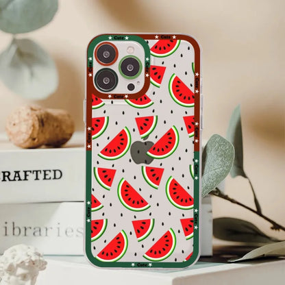 Watermelon fruit Phone Case For Samsung S 20 S 21 S 22 S 23 lite plus ultra Mobile Cover