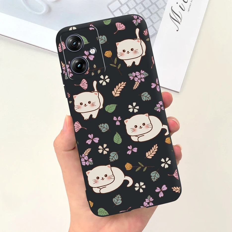 For Motorola Moto G54 Case MotoG84 XT2347 Cute Fashion Cartoon Cover Soft Silicone Phone Case For Moto G84 G 54 84 MotoG54 Shell