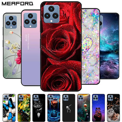 For T-Mobile REVVL 6 5G Case Cover Bumper On For T Phone 5G / T-Mobile REVVL6 TPU Soft Silicone Back Cover Cases Coque Funda