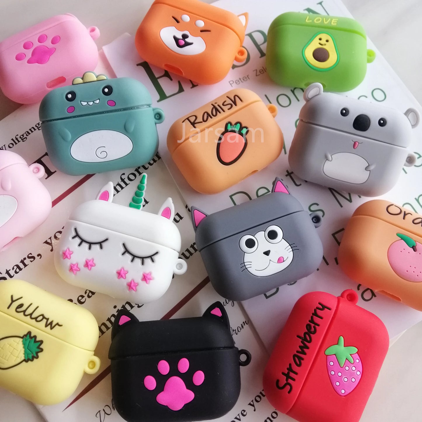 cute For airpods pro case Silicone Wireless Headphone Case Earphone 2022 For Airpods pro 2 Case Cover accessories Protective