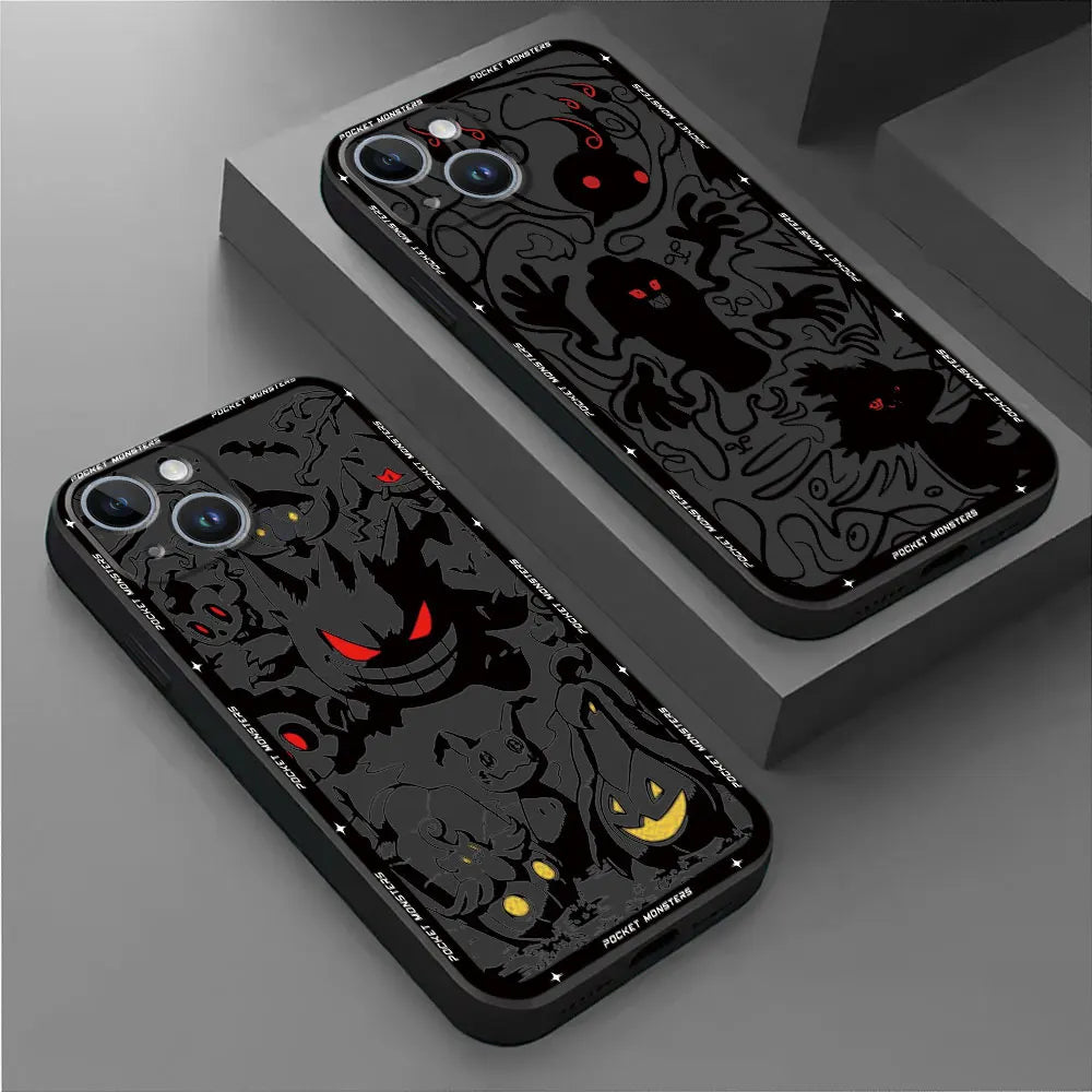 Pokemon Gengar Pikachu Phone Case for Motorola Moto One Fusion Plus Edge 30 Fusion Edge 30 Neo Edge 20 Pro Edge 20 Lite Cover