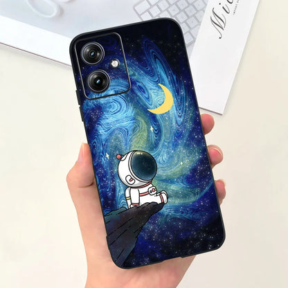 For Motorola Moto G54 Case MotoG84 XT2347 Cute Fashion Cartoon Cover Soft Silicone Phone Case For Moto G84 G 54 84 MotoG54 Shell