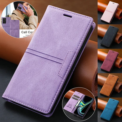 Wallet Card Stand Flip Leather Case For Samsung Galaxy S23 Ultra S22 Plus S21 S20 FE A13 A14 A25 A31 A33 A34 A51 A52 A53 A54 A71