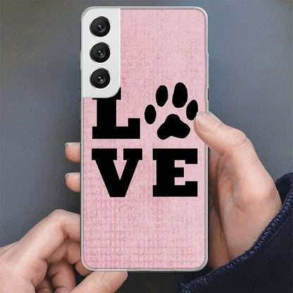 Dog Paw Cute Phone Case Samsung Galaxy