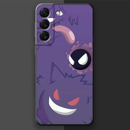 Gengar Pokemon Phone Case for Samsung Galaxy S21 S22 Ultra 5G S21 Plus S10e S7 S20 FE S8 S9 S10 S22Plus TPU Soft Cases Cover