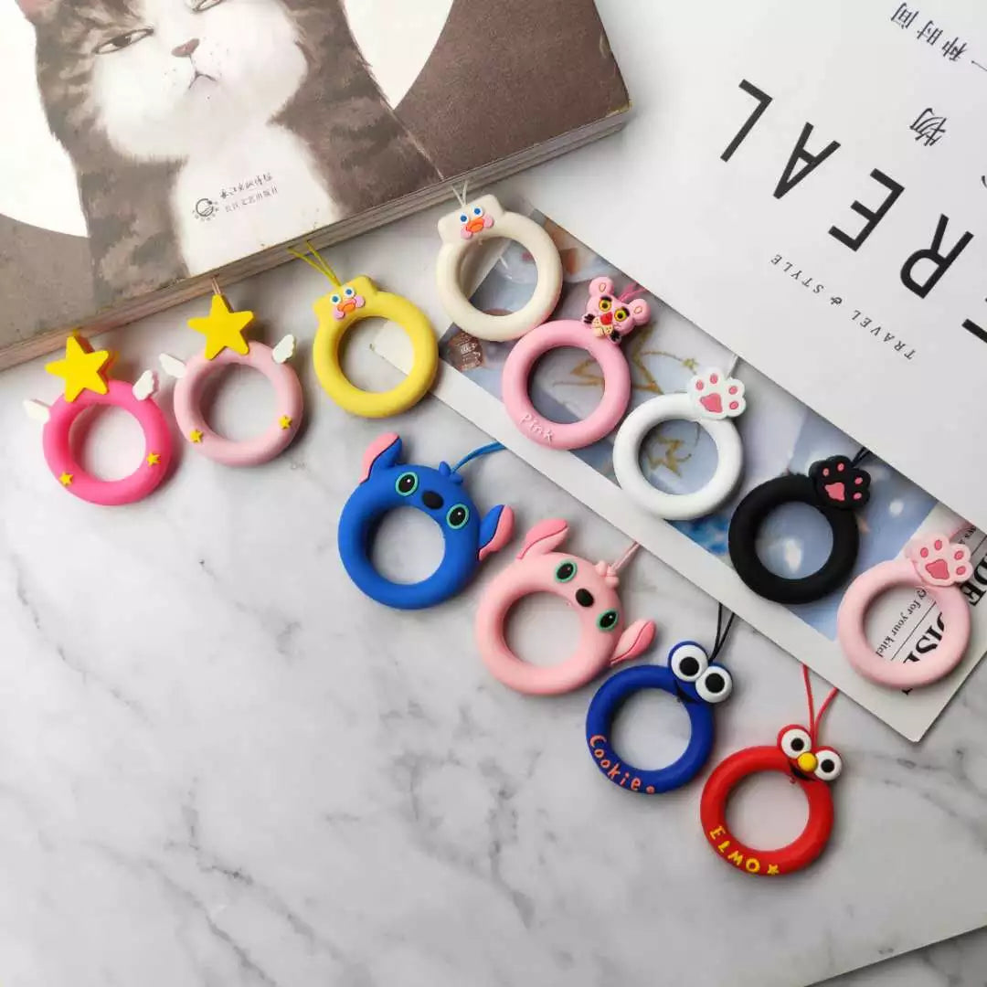 Wrist Straps Hand Lanyard Silicone Charms for airpods Mobile Phone Camera Keys Cord Chain Cute Lanyard Keychain Keycord Hanging