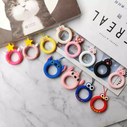 Wrist Straps Hand Lanyard Silicone Charms for airpods Mobile Phone Camera Keys Cord Chain Cute Lanyard Keychain Keycord Hanging