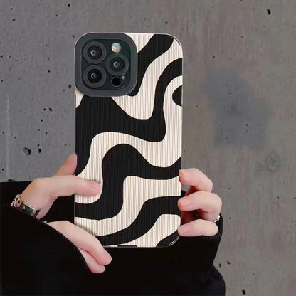 Snake Zebra Art Aesthetic David Joint Case For iPhone 13 12 11 15 14 Pro Max Mini 7 8 Plus SE XR X XS MAX Shockproof Silicone