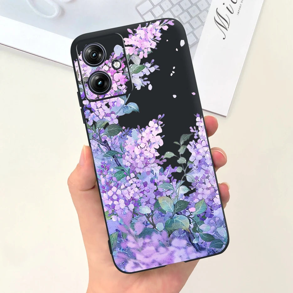 For Motorola Moto G54 Case MotoG84 XT2347 Cute Fashion Cartoon Cover Soft Silicone Phone Case For Moto G84 G 54 84 MotoG54 Shell