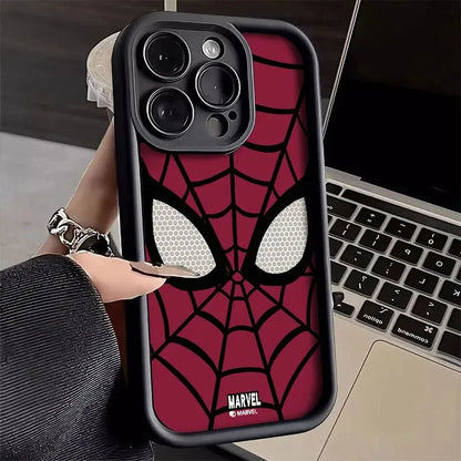 Anime Spider Man Soft Phone Case For Samsung Galaxy S24 S23 Ultra S22 S21 Plus S20 FE A12 A32 A52 A52S A23 A33 A53 A14 A34 A54