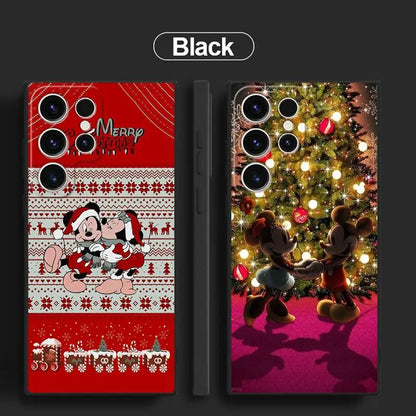 Merry Christmas Mickey Minnie Phone Case for Samsung (2)