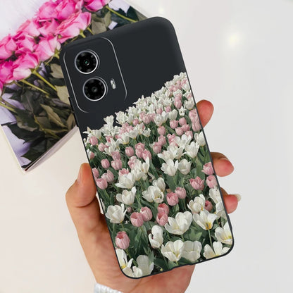 For Motorola Moto G24 G34 Case New Fashion Painted Cover Shockproof Soft TPU Phone Case For Moto G34 Moto G24 Motorola G24 Shell