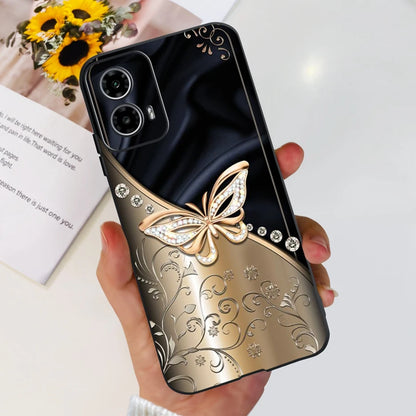 For Motorola Moto G24 G34 Case New Fashion Painted Cover Shockproof Soft TPU Phone Case For Moto G34 Moto G24 Motorola G24 Shell