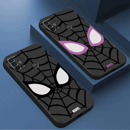 Anime Marvel Spiderman Phone Case for Motorola Moto G30 G71 G72 G53 G73 G51 5G G52 G60 G50 4G G32 G200 G31 G22 G9 Play Cover