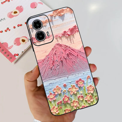 For Motorola Moto G24 G34 Case New Fashion Painted Cover Shockproof Soft TPU Phone Case For Moto G34 Moto G24 Motorola G24 Shell