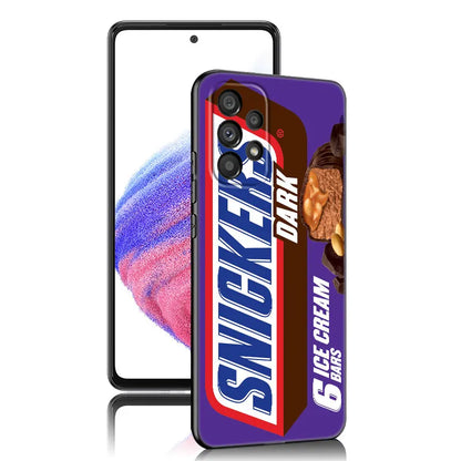 Chocolate Biscuit Milk Drink Phone Case For Samsung A21 A30 A50 A52 S A13 A22 A32 4G A33 A53 A73 5G A12 A23 A31 A51 A70 A71 A72