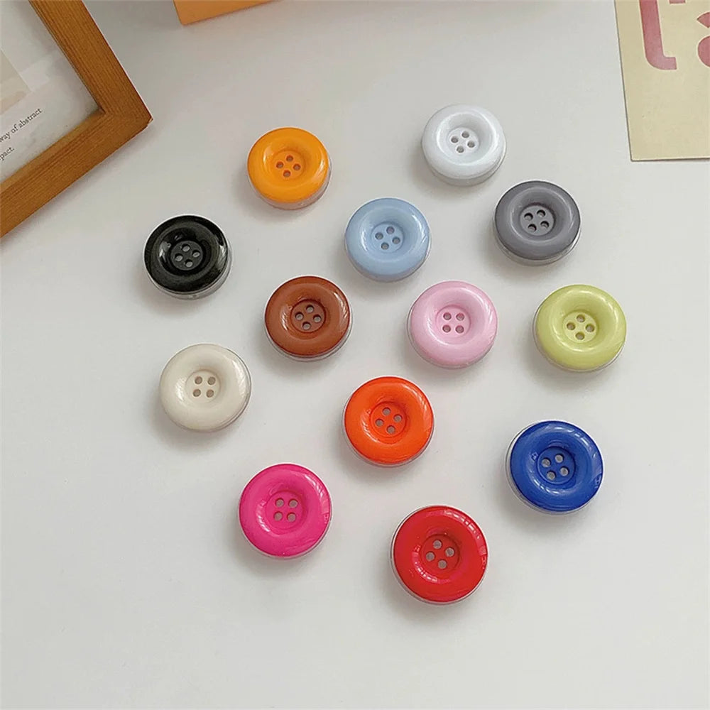 Korean Cute 3D Candy Buttons Bracket Phone Grip Tok Griptok Holder Ring For iPhone 14 Pro Accessories Phone Stand Holder Bracket