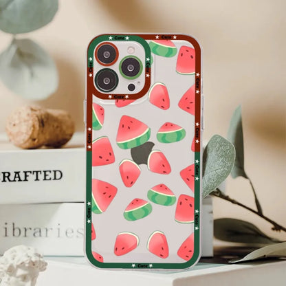 Watermelon fruit Phone Case For Samsung S 20 S 21 S 22 S 23 lite plus ultra Mobile Cover