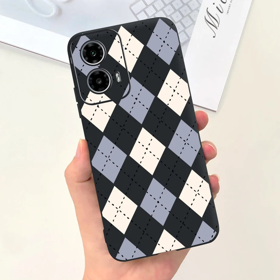 For Motorola Moto G34 / G24 / G04 / G24 Power Phone Case Soft Matte Silicone Cartoon Animal Fashion Bumper For Motorola G24 G04