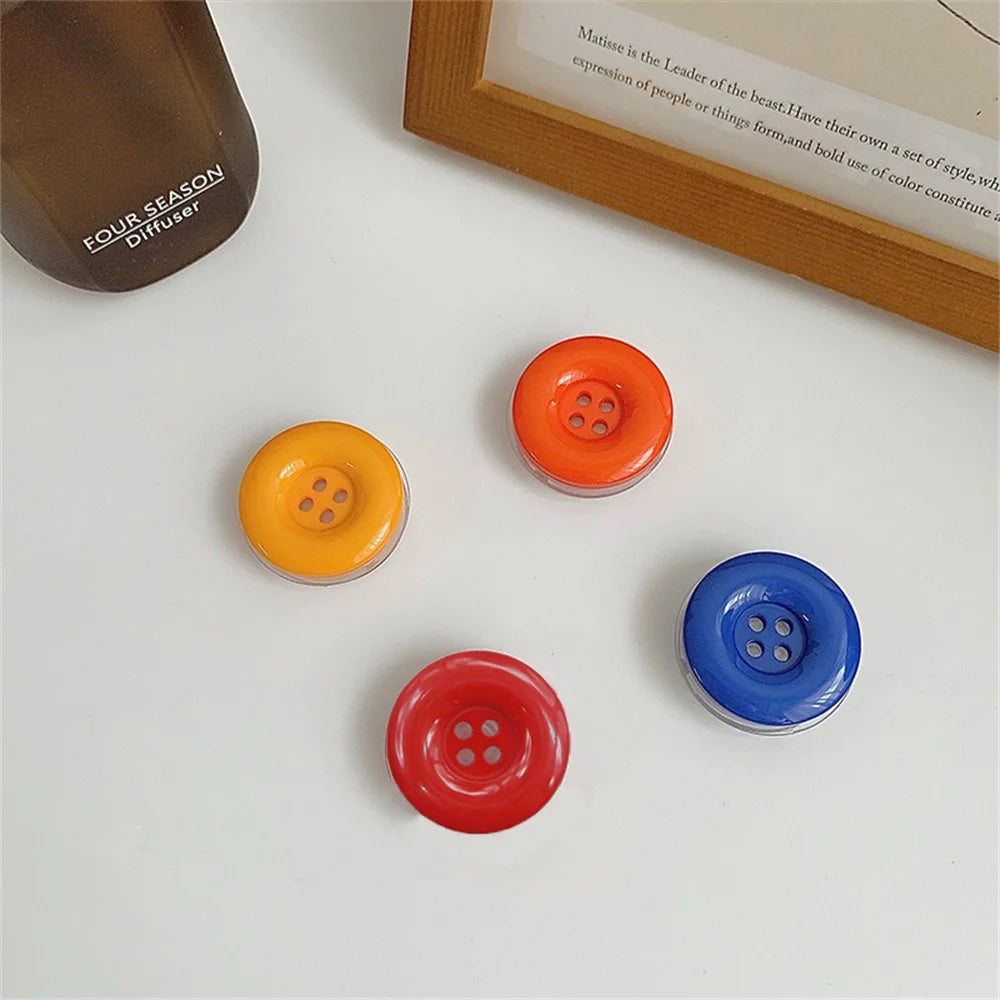 Korean Cute 3D Candy Buttons Bracket Phone Grip Tok Griptok Holder Ring For iPhone 14 Pro Accessories Phone Stand Holder Bracket