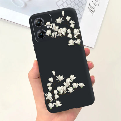 For Motorola Moto G54 Case MotoG84 XT2347 Cute Fashion Cartoon Cover Soft Silicone Phone Case For Moto G84 G 54 84 MotoG54 Shell