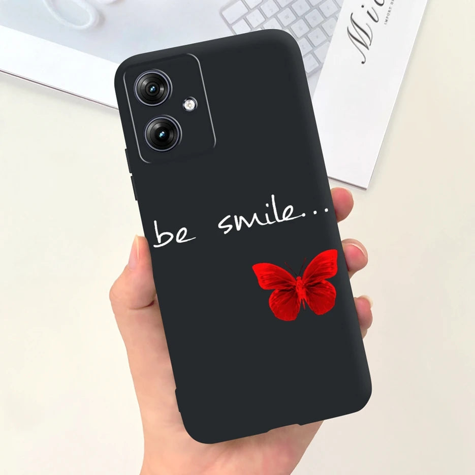 For Motorola Moto G54 Case MotoG84 XT2347 Cute Fashion Cartoon Cover Soft Silicone Phone Case For Moto G84 G 54 84 MotoG54 Shell