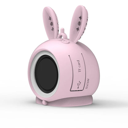 Rabbit Portable Blue tooth Speaker V5.0 Microphone Volume Control