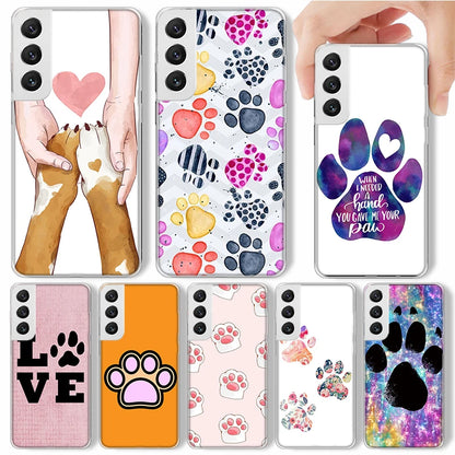 Dog Paw Cute Phone Case Samsung Galaxy
