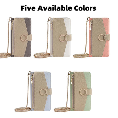 Multi-color Patchwork Fashion Chain Phone Case  for Samsung A71 A71 A70 A80-90 S23 S22 S22 S21 S20 S10 S8 Plus  Ultra Cover