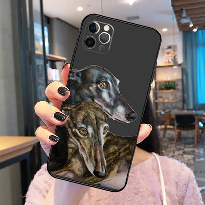Galgo Greyhound Dog Phone Case For iPhone 14 15 13 12 11 Pro Max