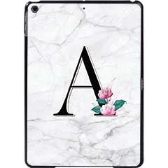 For 2019 IPad 10.2 Case 7/8/9th Generation Cover for 2018 9.7 5/6th Air 2/3 10.5 Mini 4 5 2020 Pro 11 Air 4/5 10.9 Initials Name