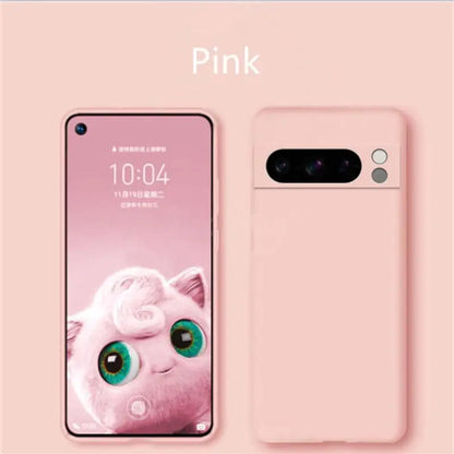 For Google Pixel 8 Pro Case Pixel 9 Pro XL Cover Liquid Silicone Rubber Protector TPU Case Pixel 8 Pro 8A 7A 7 6A 6 Pro Case