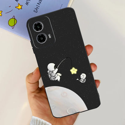 For Motorola Moto G24 G34 Case New Fashion Painted Cover Shockproof Soft TPU Phone Case For Moto G34 Moto G24 Motorola G24 Shell