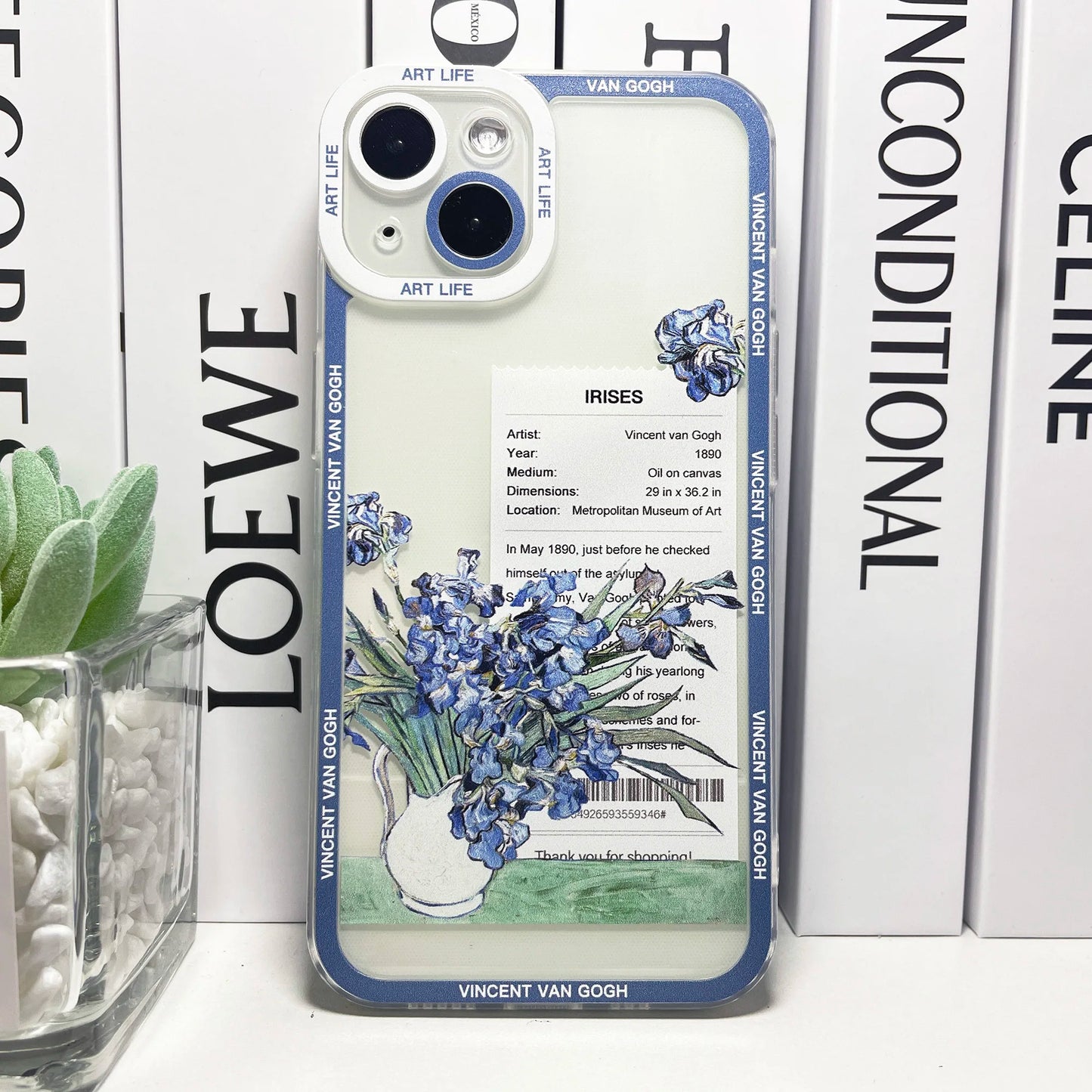 Van Gogh Sunflowers The Starry Night Art Aesthetic Phone Case For iPhone 15 14 13 12 11 Pro Max Mini X XR SE 8 Plus Soft Cover