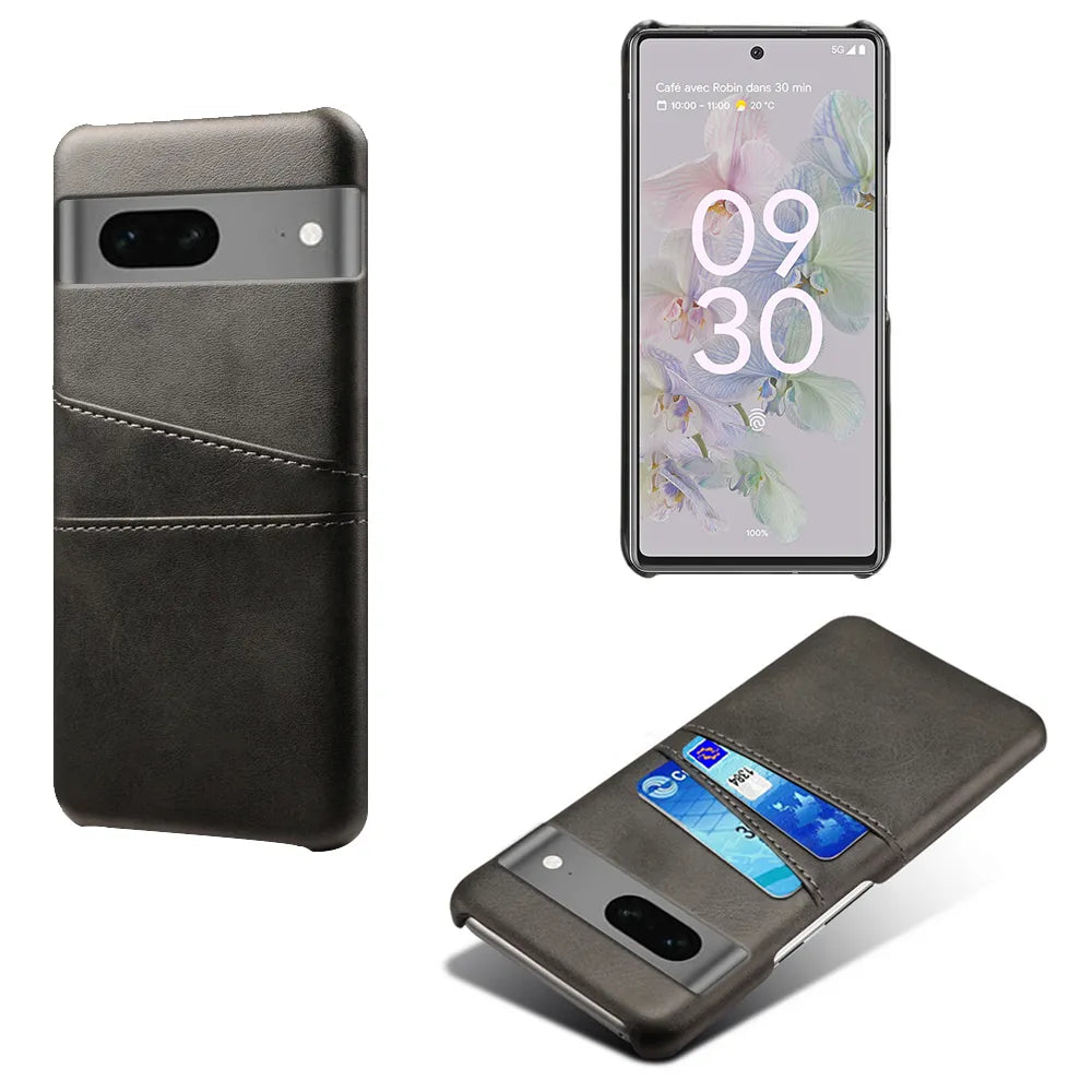 For Google Pixel 7a 7 6 Pro 6pro 4A 5G 5A Leather Card Holder Phone Case For Pixel 7A 7PRO 4 3A 3 XL Pixel6 PU Leather Cover