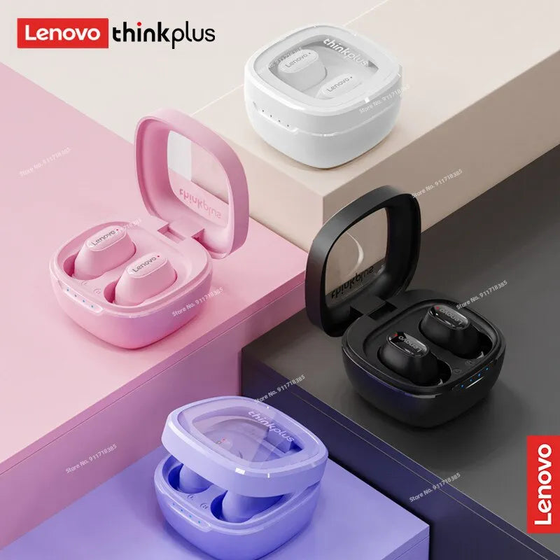 a couple of earphones sitting on top of a table