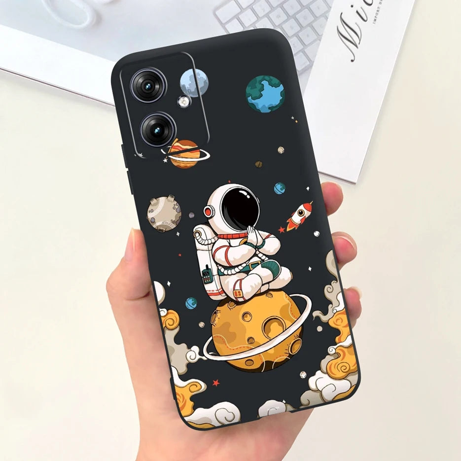 For Motorola Moto G54 Case MotoG84 XT2347 Cute Fashion Cartoon Cover Soft Silicone Phone Case For Moto G84 G 54 84 MotoG54 Shell