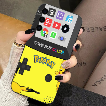Game-Boy Color-P-Pokemon Phone Case For Samsung Galaxy S24 S23 S22 S21 S20 FE S10 S10E LITE PLUS ULTRA Case Funda Shell Cover