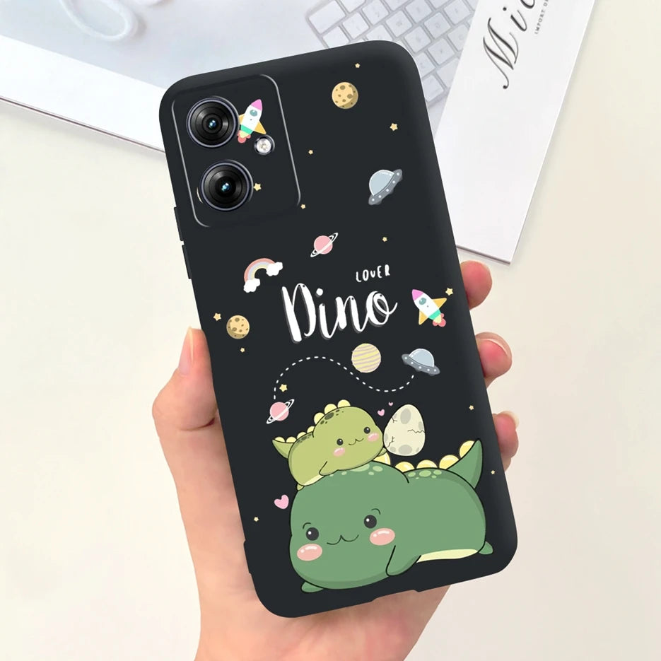 For Motorola Moto G54 Case MotoG84 XT2347 Cute Fashion Cartoon Cover Soft Silicone Phone Case For Moto G84 G 54 84 MotoG54 Shell