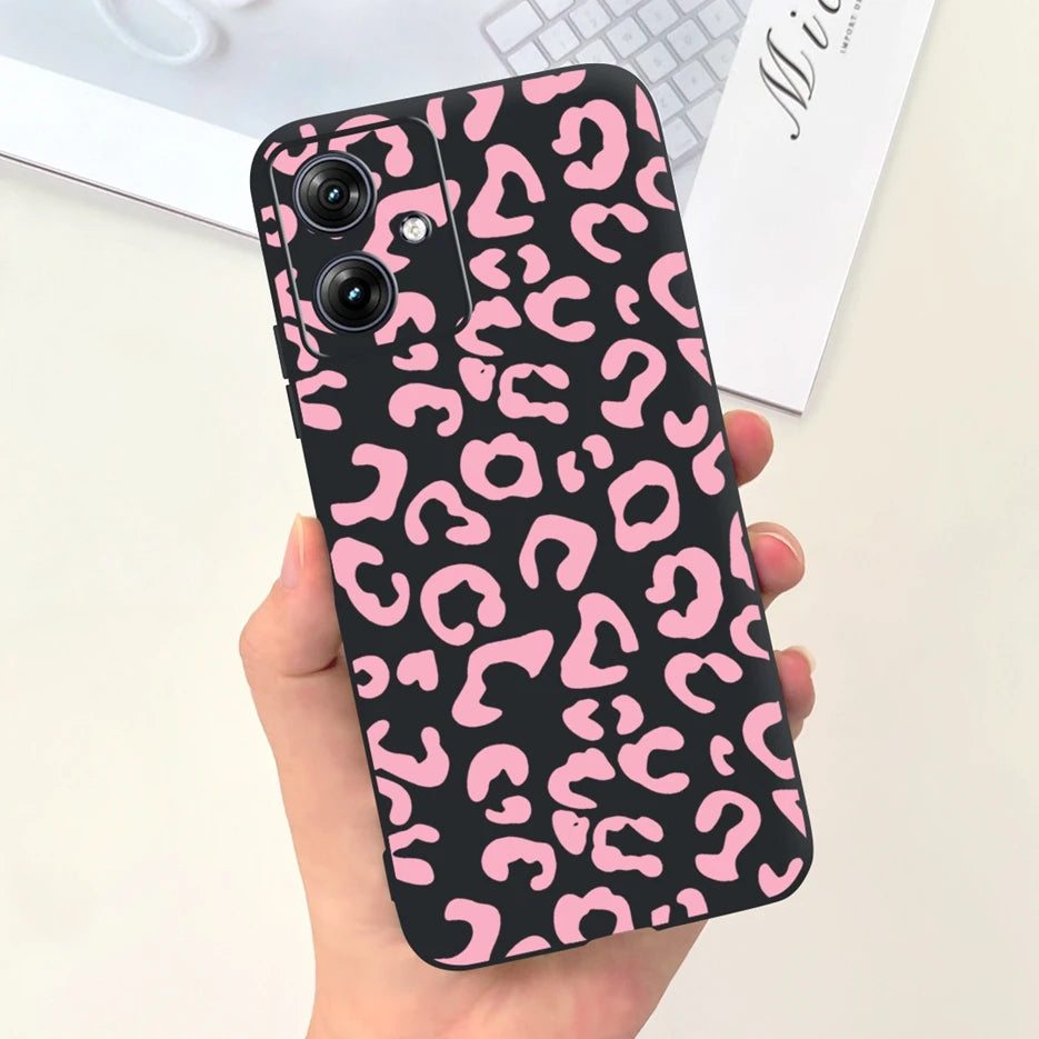 For Motorola Moto G54 Case MotoG84 XT2347 Cute Fashion Cartoon Cover Soft Silicone Phone Case For Moto G84 G 54 84 MotoG54 Shell