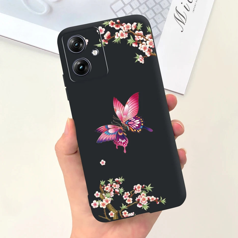 For Motorola Moto G54 Case MotoG84 XT2347 Cute Fashion Cartoon Cover Soft Silicone Phone Case For Moto G84 G 54 84 MotoG54 Shell